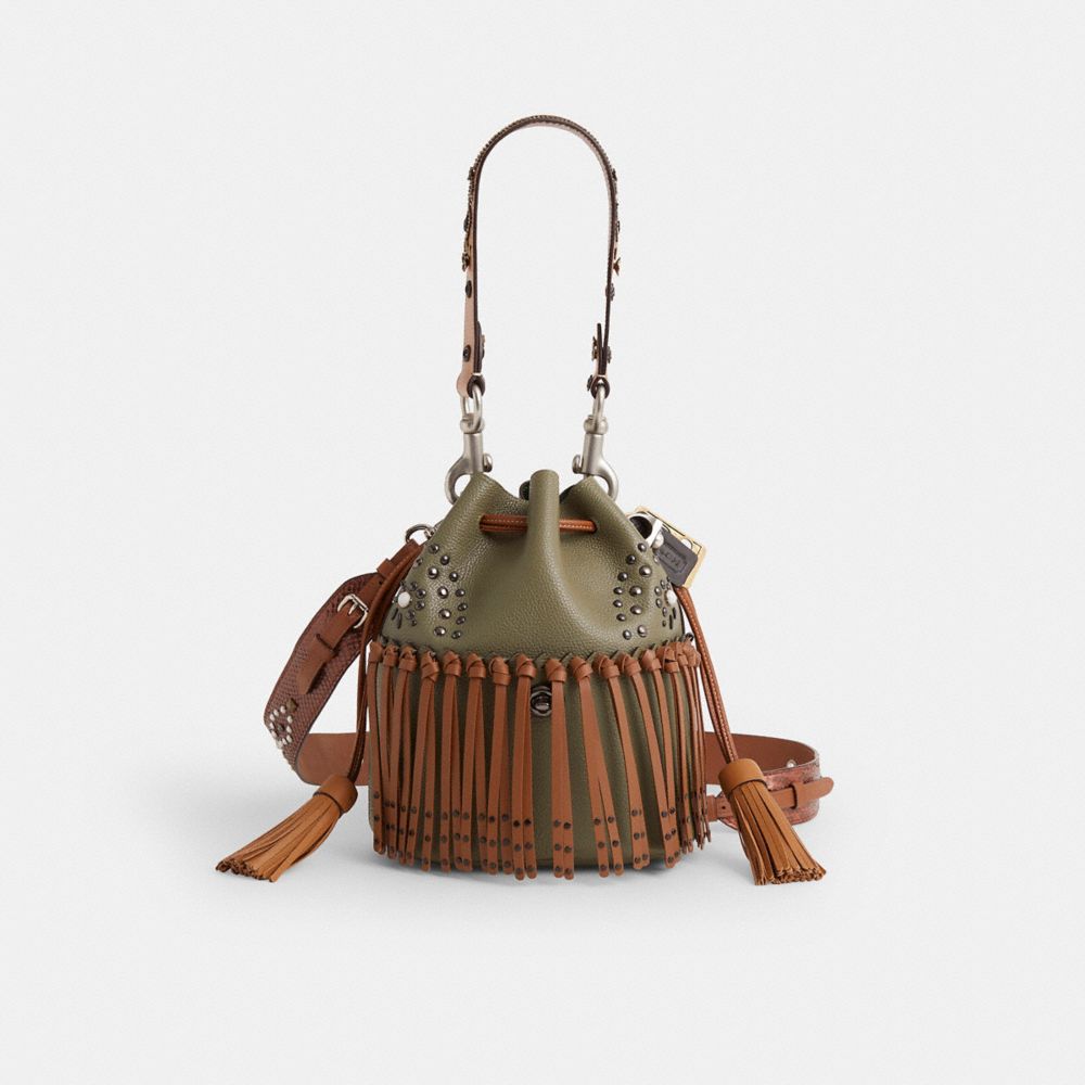 Upcrafted Lora Bucket Bag With Whipstitch Detail | COACH®