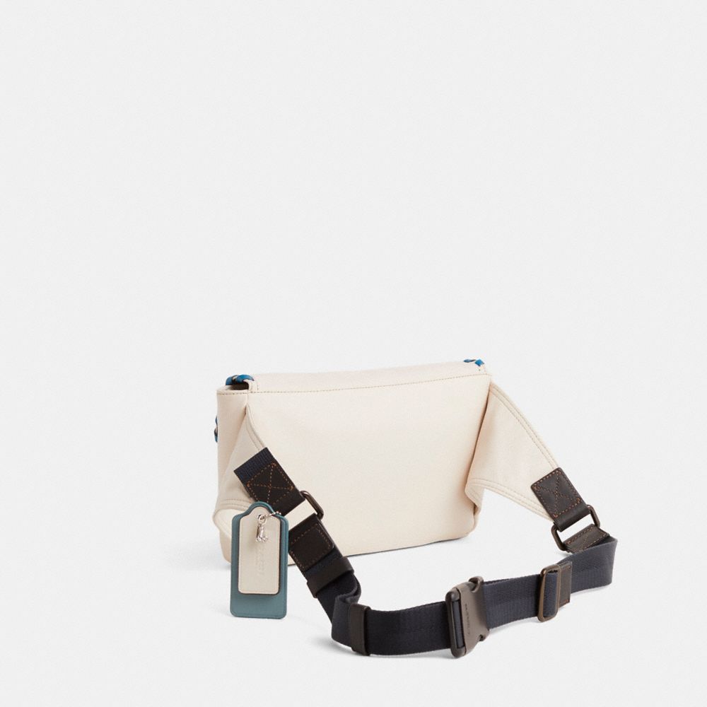 COACH®,Upcrafted Pacer Belt Bag Crossbody With Coach Patch,,Angle View