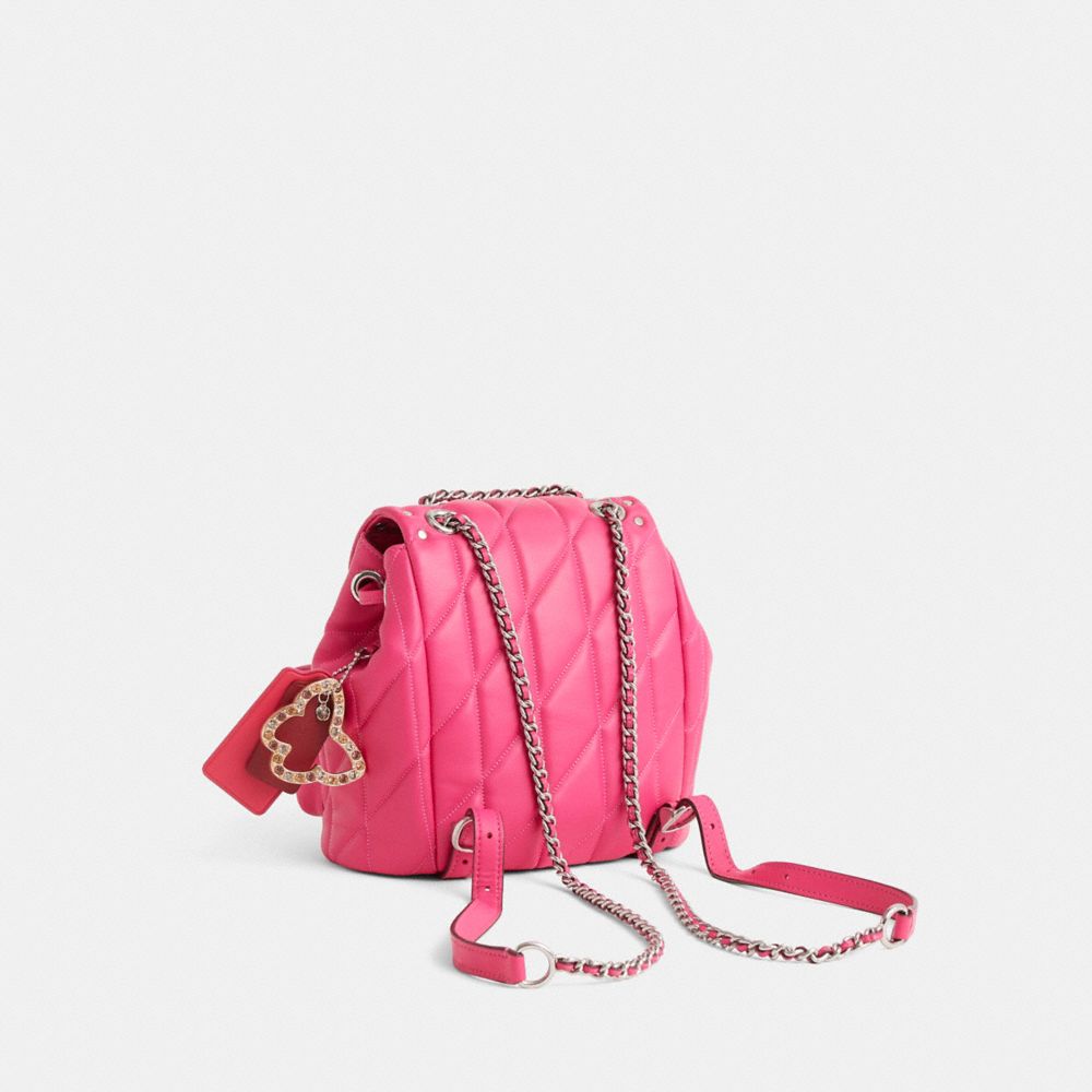 COACH®,Upcrafted Tabby Backpack With Quilting,,Angle View