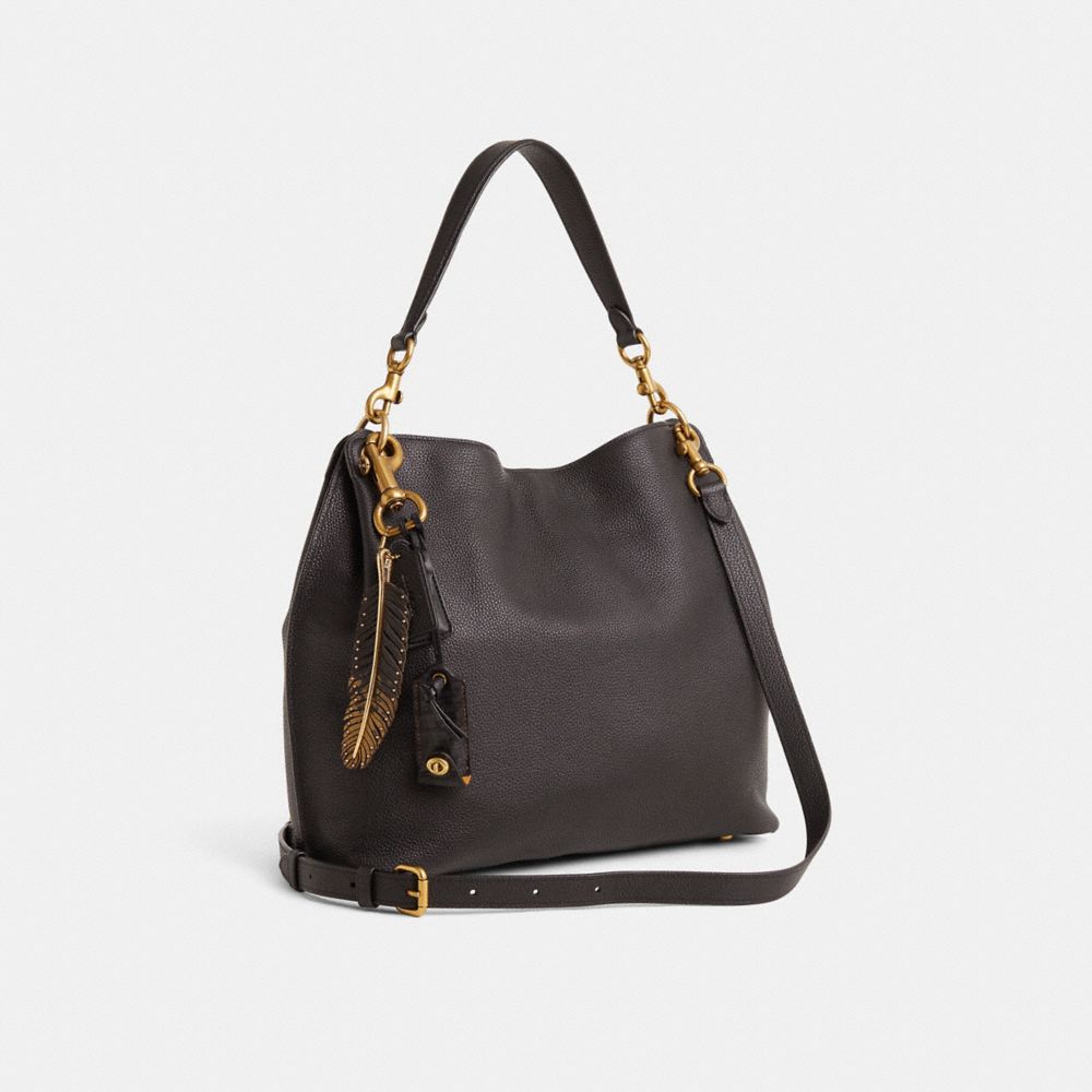 COACH®,Upcrafted Tabby Hobo,,Angle View