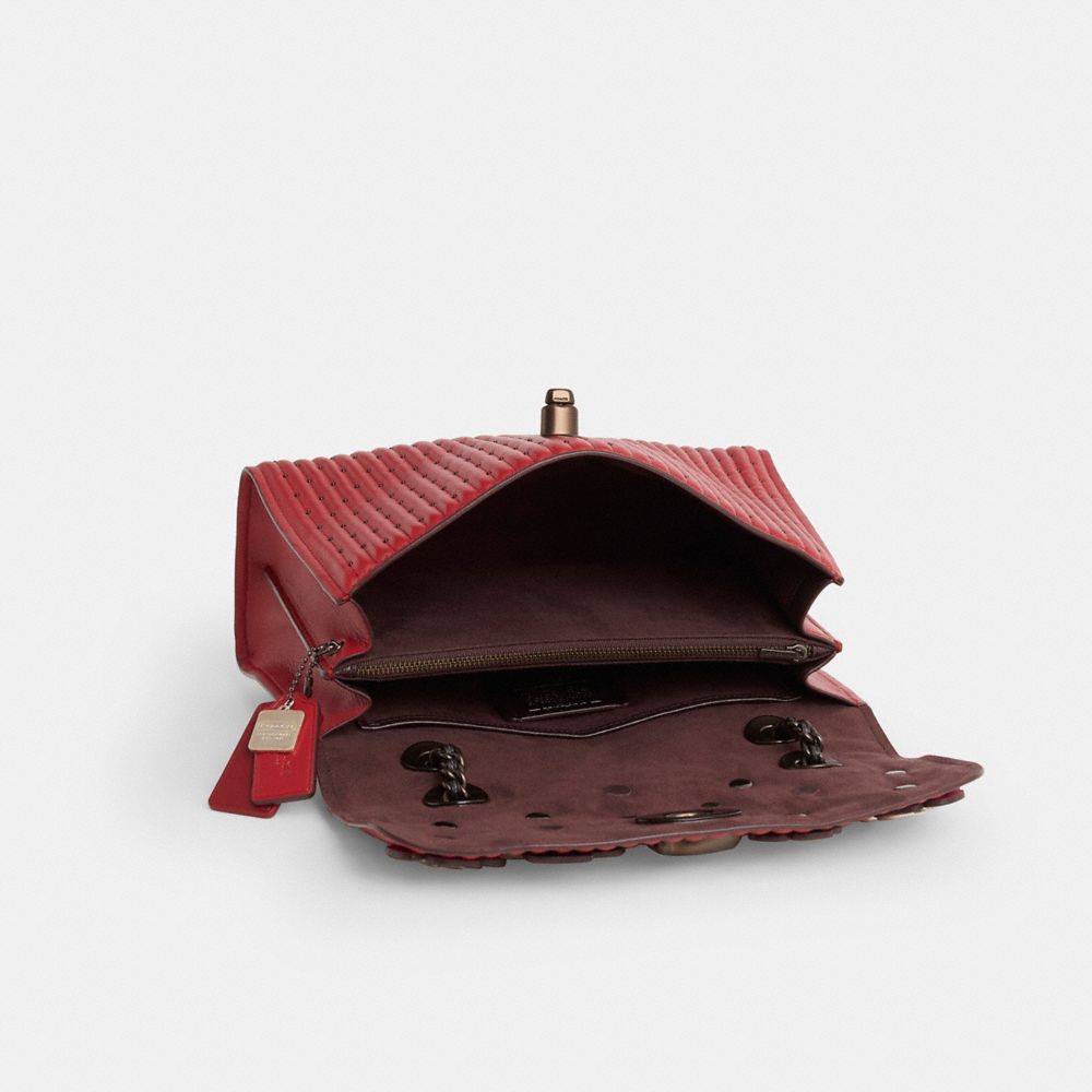 COACH®,Upcrafted Parker With Quilting And Rivets,,Inside View,Top View