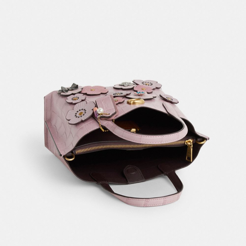 COACH®,Upcrafted Willow Tote Bag 24,,Inside View,Top View