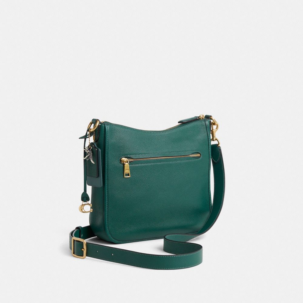 COACH®,Upcrafted Chaise Crossbody Bag,,Angle View