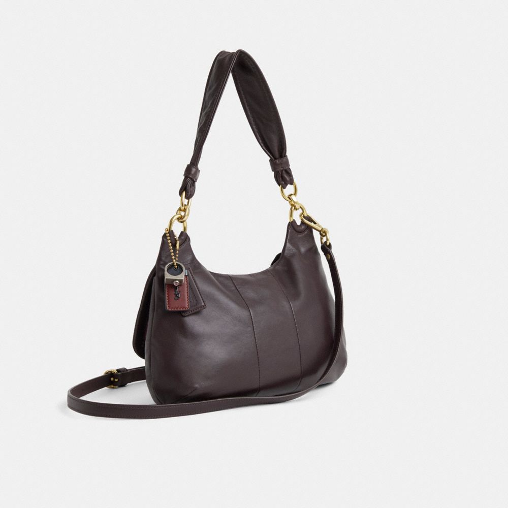COACH®,Upcrafted Kristin Hippie Bag,,Angle View