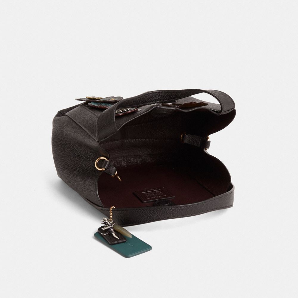 COACH®,Upcrafted Hadley Hobo 21,,Inside View,Top View