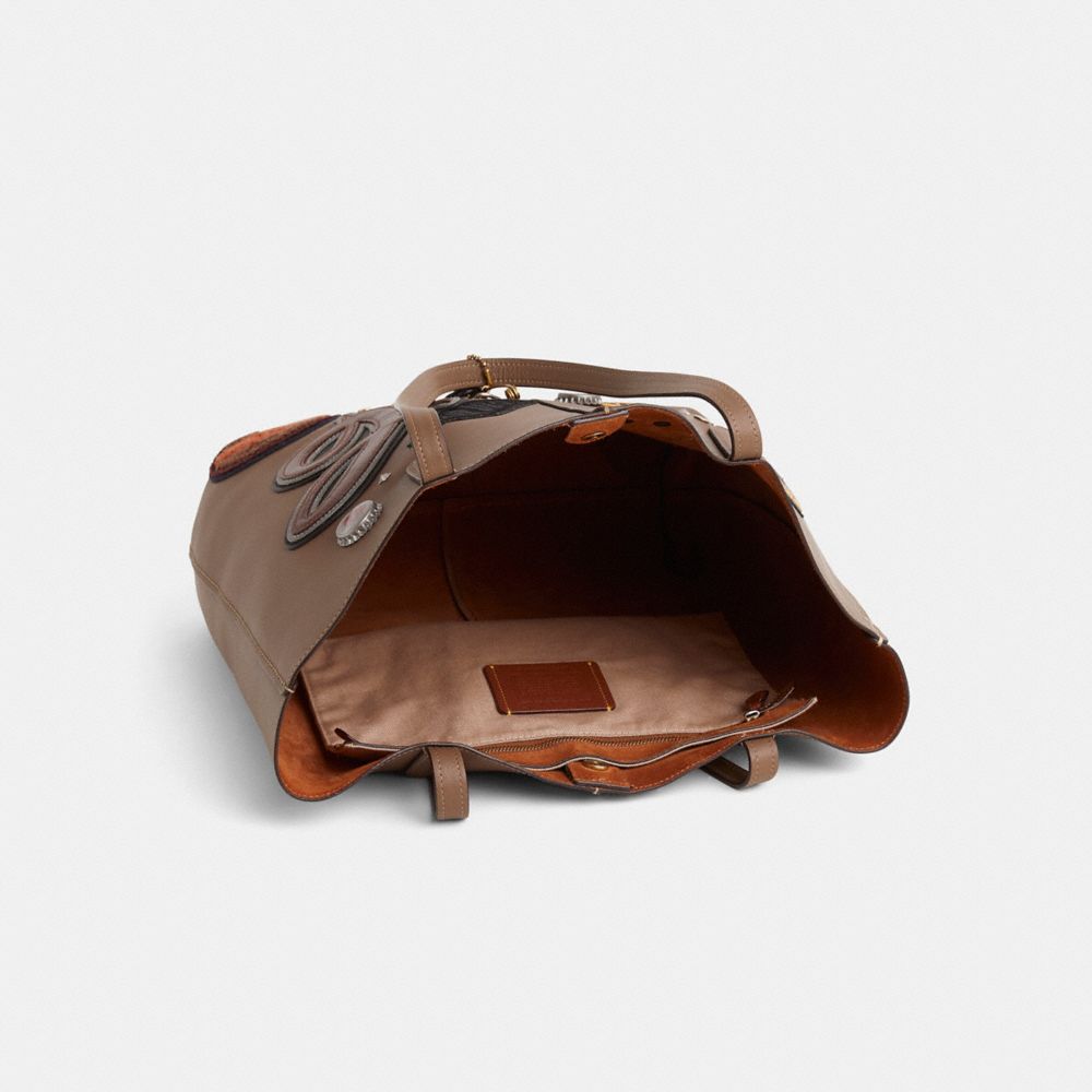 COACH®,Upcrafted North Tote,,Inside View,Top View