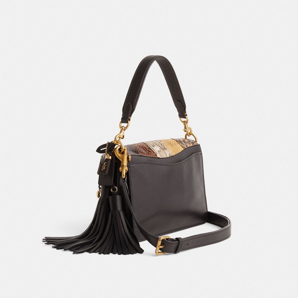 COACH®,Upcrafted Dreamer Shoulder Bag,,Angle View