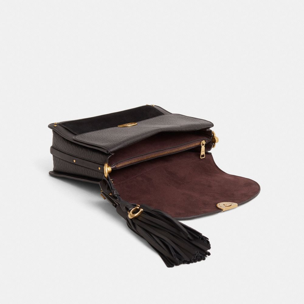 COACH®,Upcrafted Dreamer Shoulder Bag,,Inside View,Top View