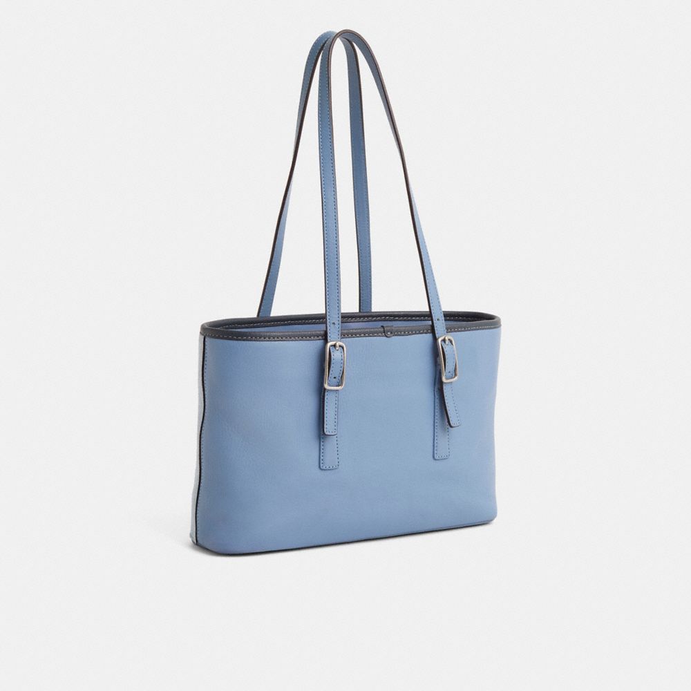 COACH®,Upcrafted Vintage Legacy Zip Satchel,,Angle View