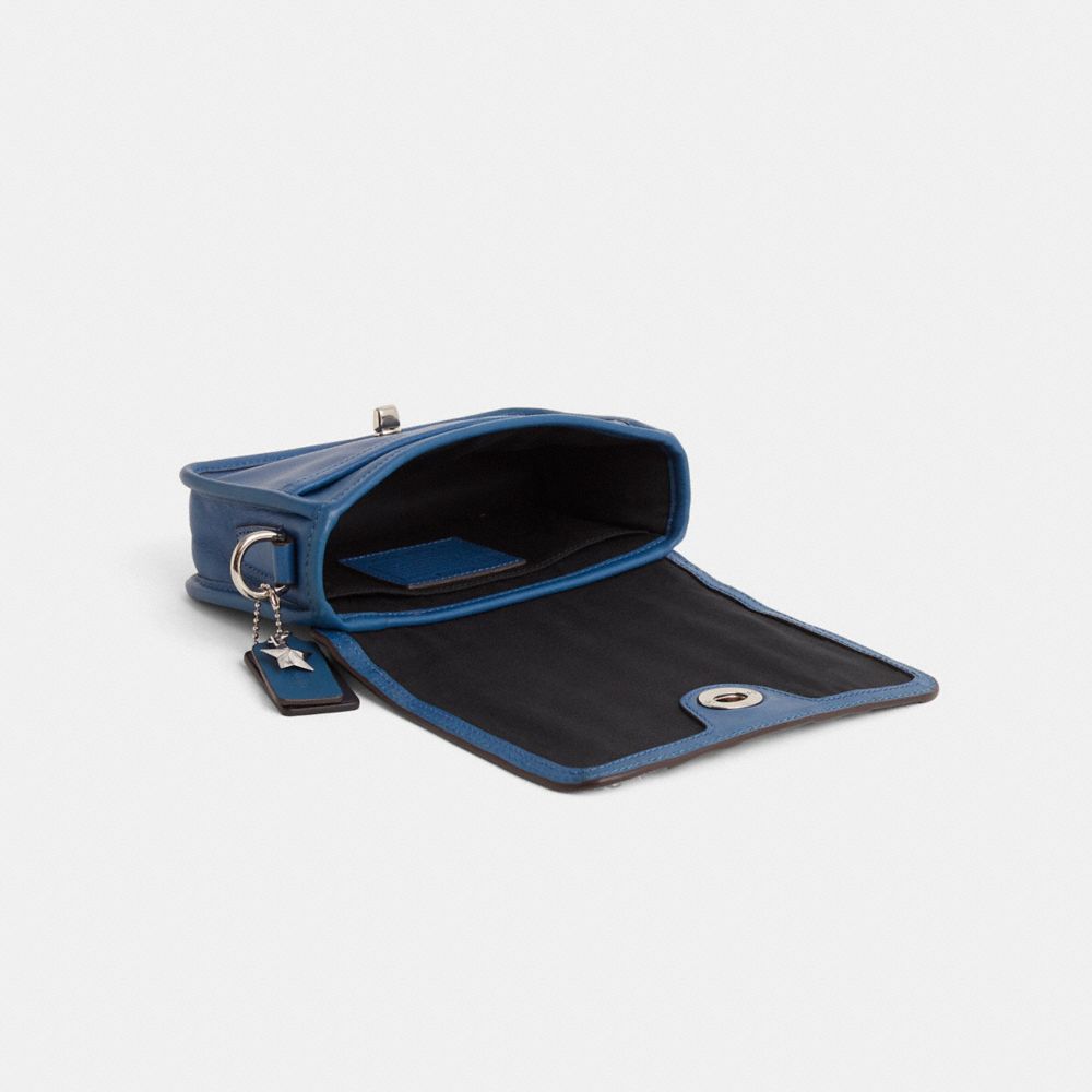 COACH®,Upcrafted Legacy Penny Shoulder Purse In Leather,,Inside View,Top View