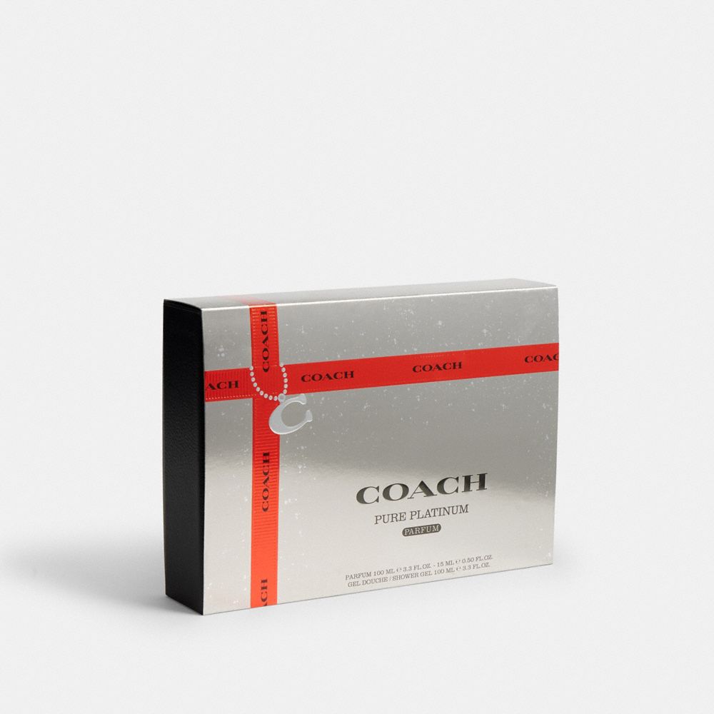 Coach For Men Pure Platinum Eau De Toilette 3 Piece Gift Set | COACH®