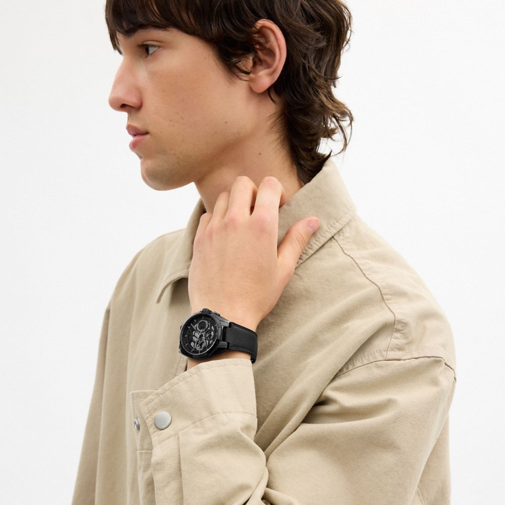 Coach Jackson Chronograph Watch, 42 Mm — фото 4