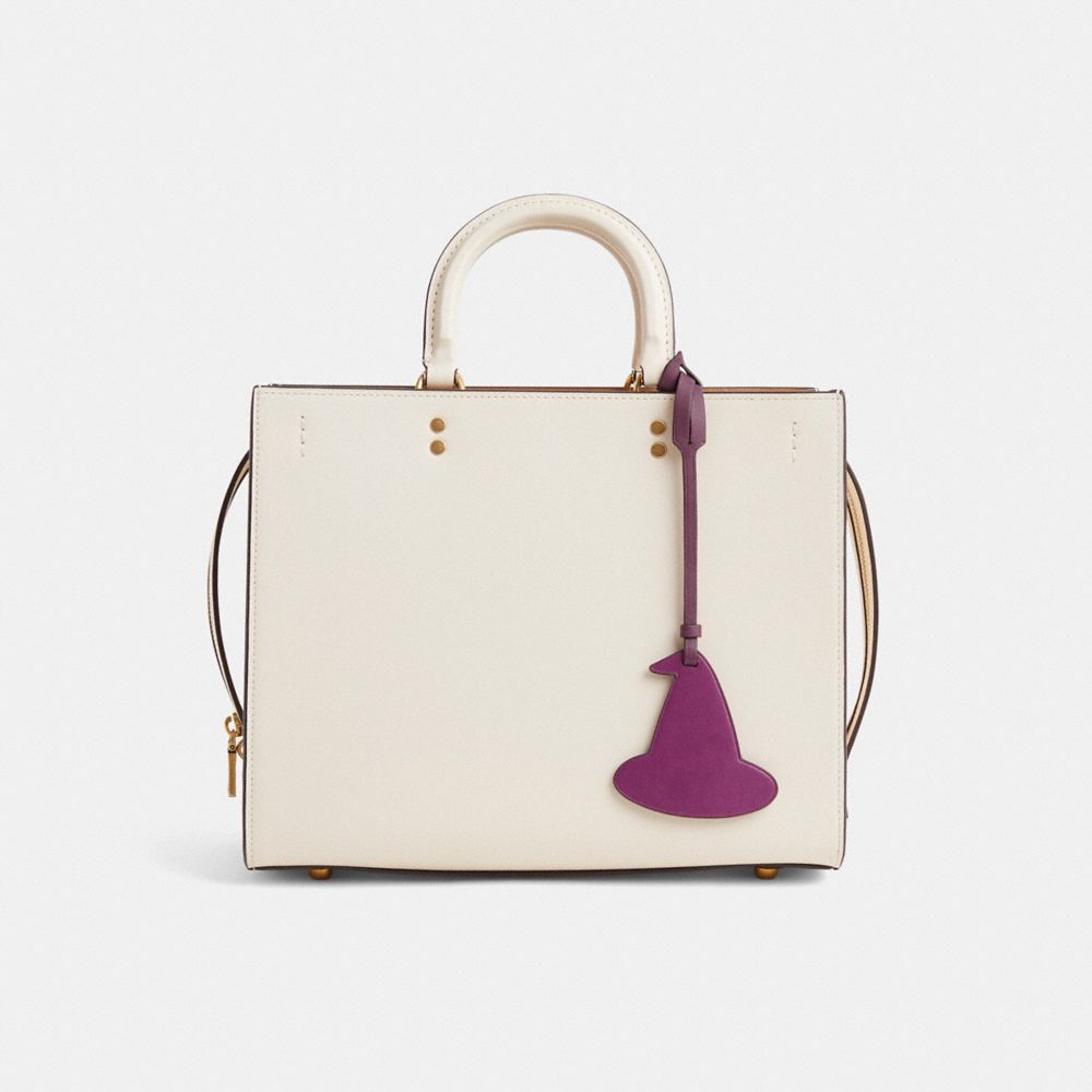 COACH®,Remade Witch Hat Bag Charm,,Angle View