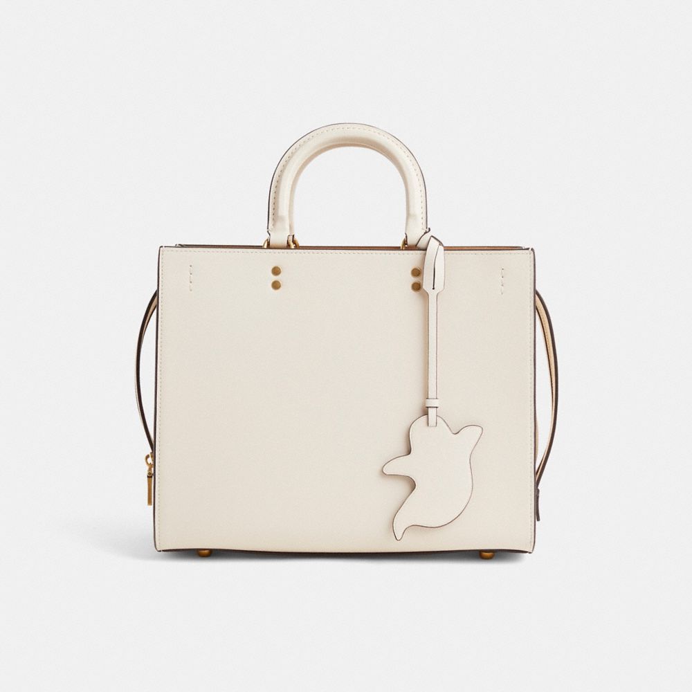 COACH®,Remade Flying Ghost Bag Charm,,Angle View