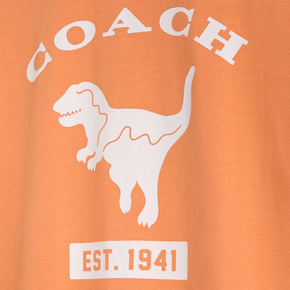 COACH®,Restored Rexy School T-Shirt,,Scale View