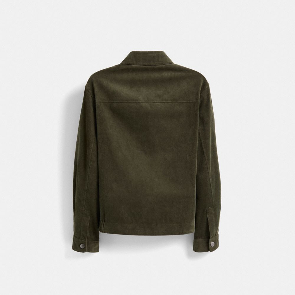 COACH®,Restored Corduroy Jacket,,Back View