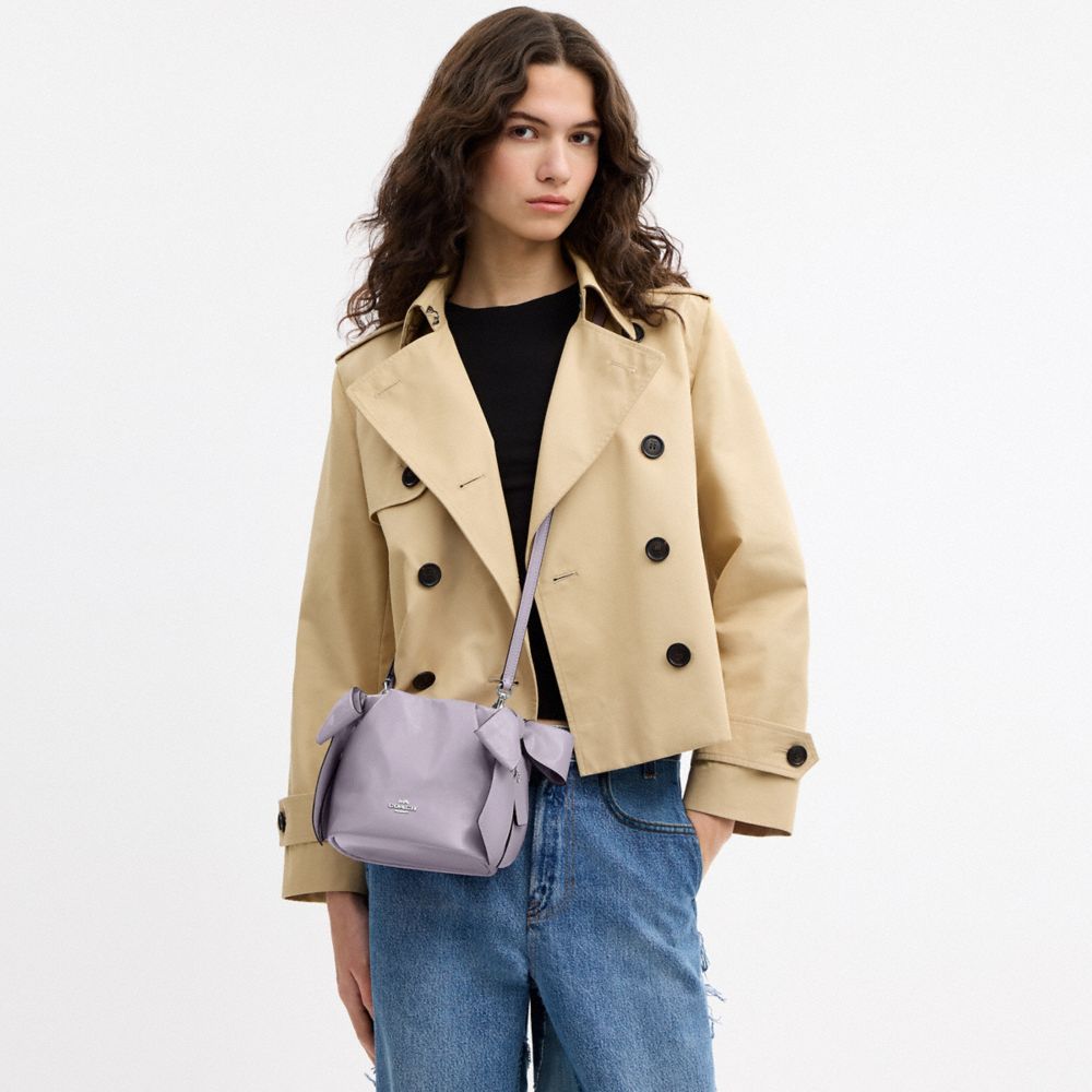 COACH®,Faye Mini Drawstring Bag With Bows,