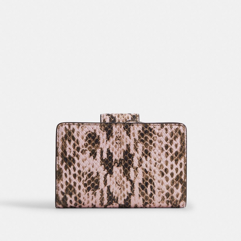 COACH®,Medium Corner Zip Wallet,,Back View