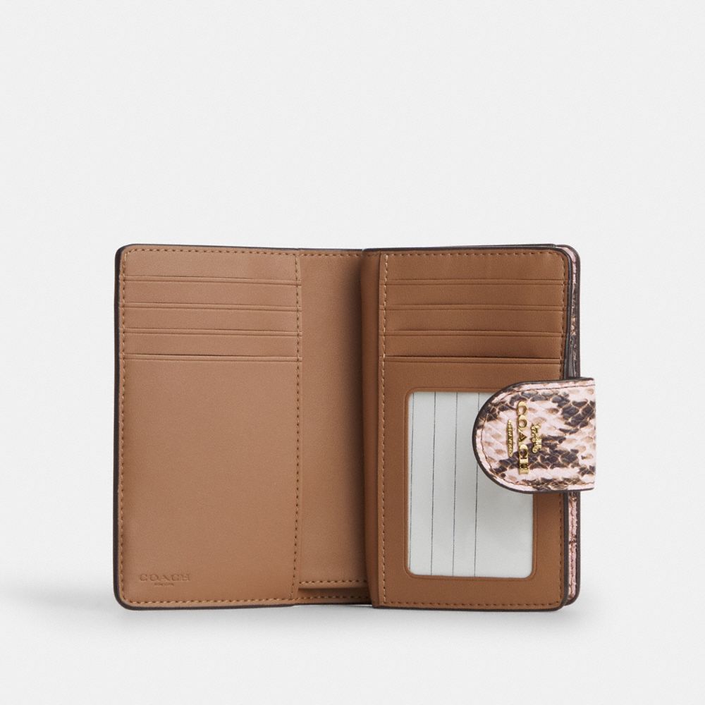 COACH®,Medium Corner Zip Wallet,,Inside View,Top View