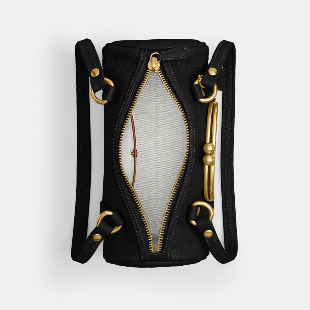 Женские сумки Coach Kisslock Barrel Bag 28 — фото 5