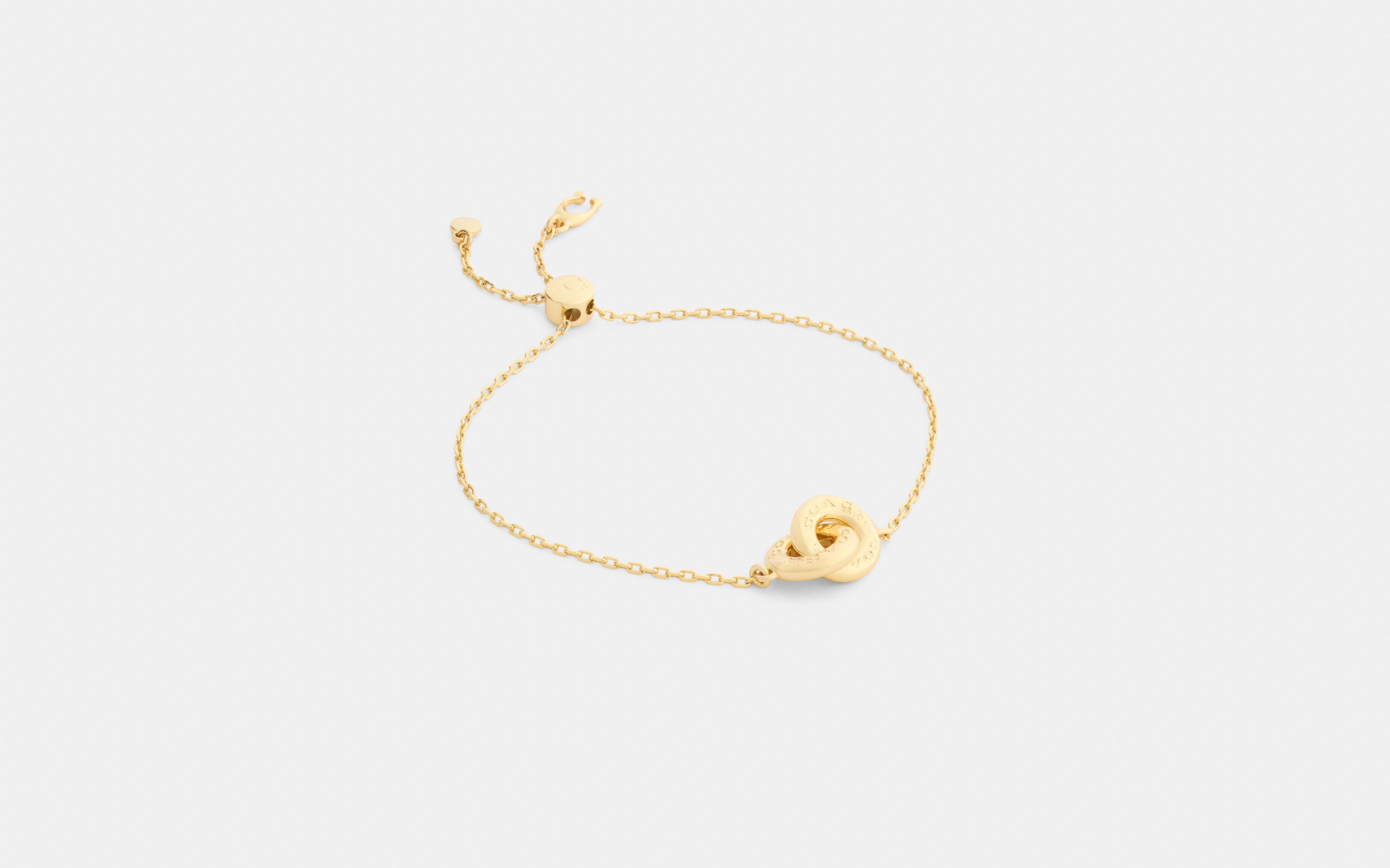Interlock Slider Bracelet