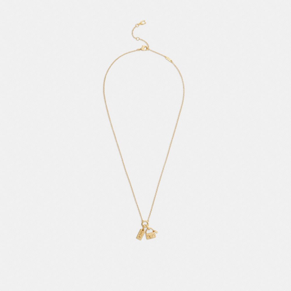 Handbag Charm Pendant Necklace