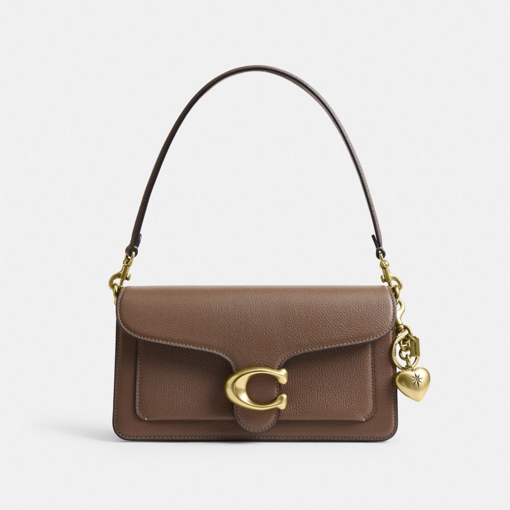 COACH®,Heart Bag Charm,,Angle View
