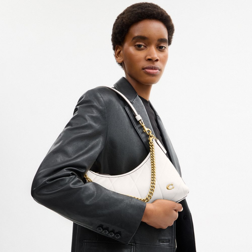 COACH®,Juliet Shoulder Bag 25 With Quilting,,Detail View