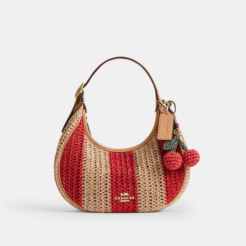 COACH®,Emily Shoulder Bag With Charm,,Front View
