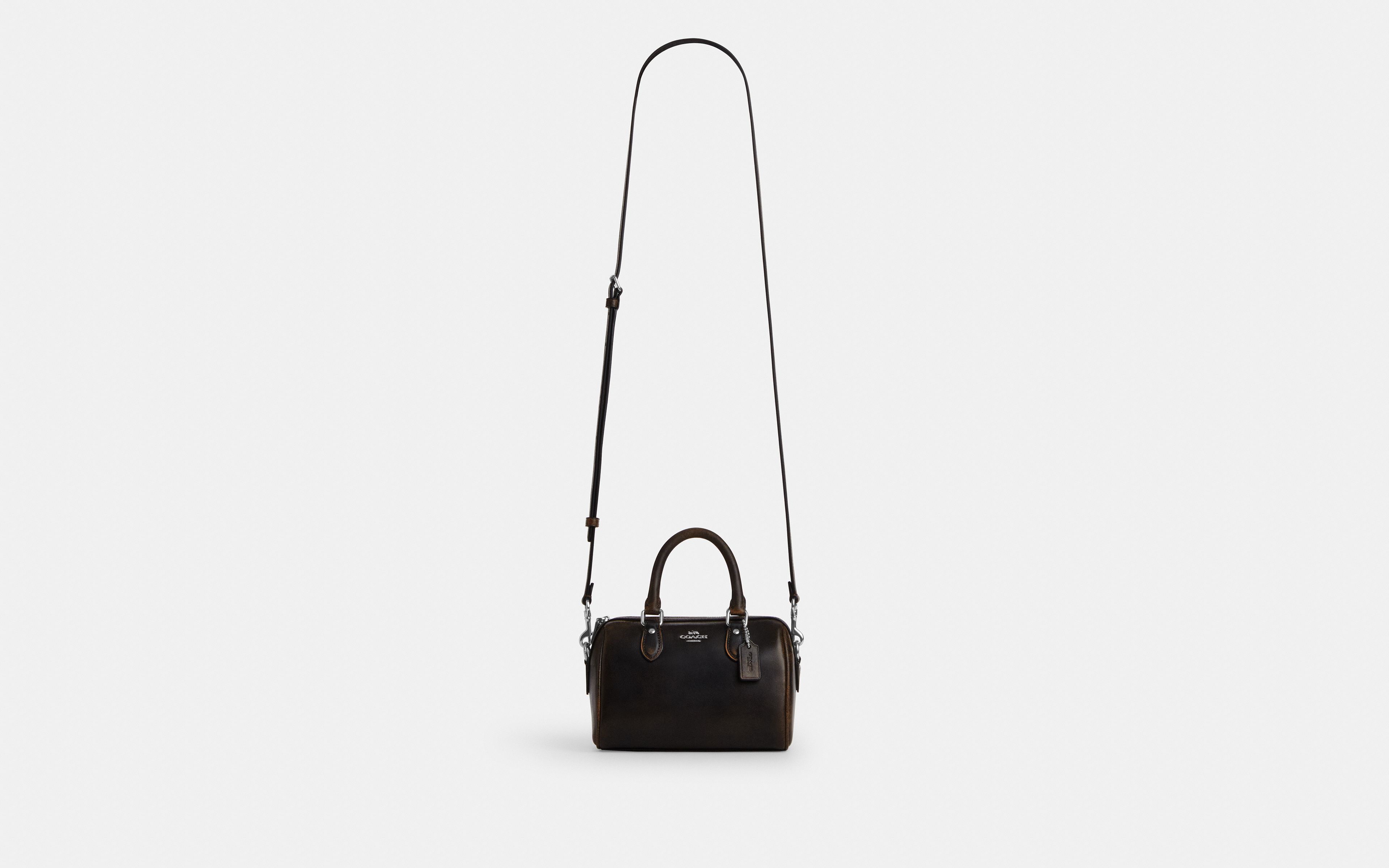 Mini Rowan Crossbody Bag In Loved Leather