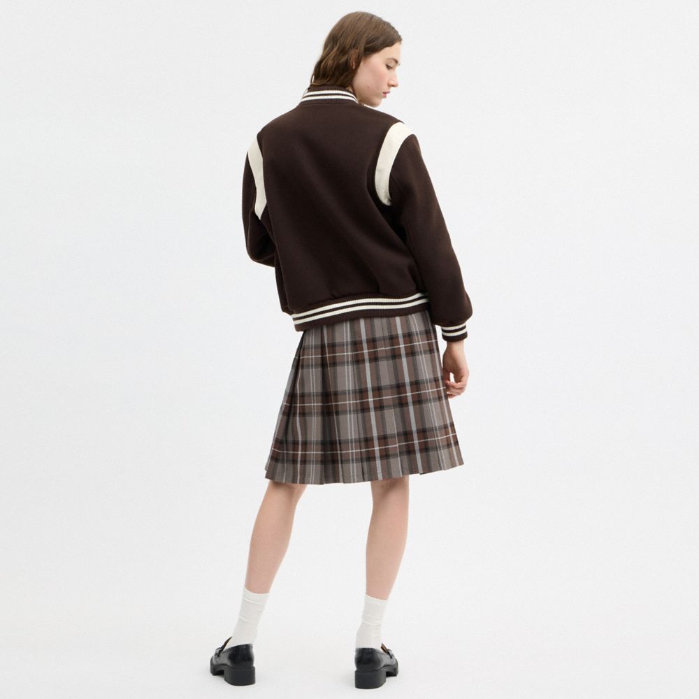 Женские куртки Coach Wool Varsity Jacket — фото 4