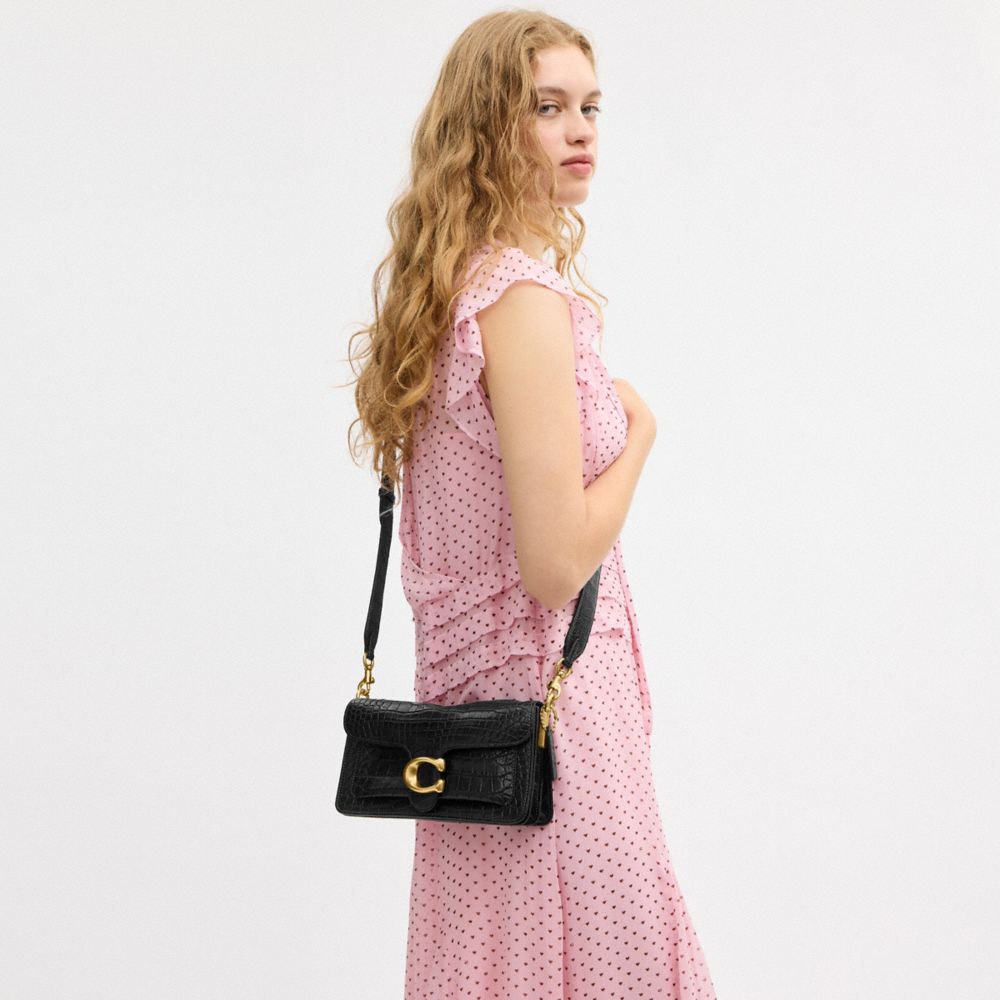 Женские сумки Coach Tabby Shoulder 26 In Alligator — фото 7