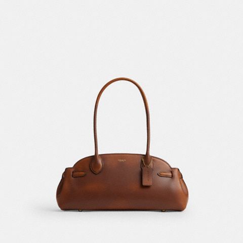 Женские сумки Coach Empire Carryall 34 In Loved Leather