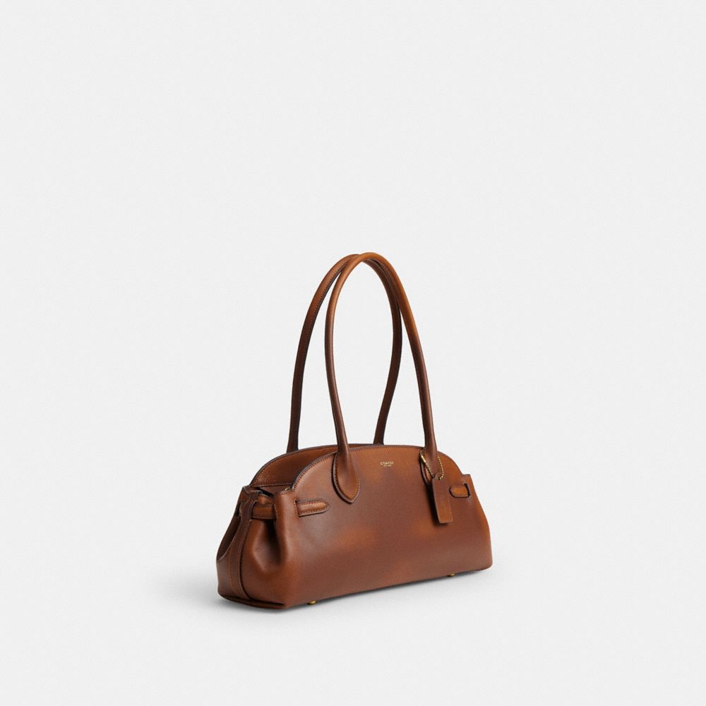 Женские сумки Coach Empire Carryall 34 In Loved Leather — фото 2