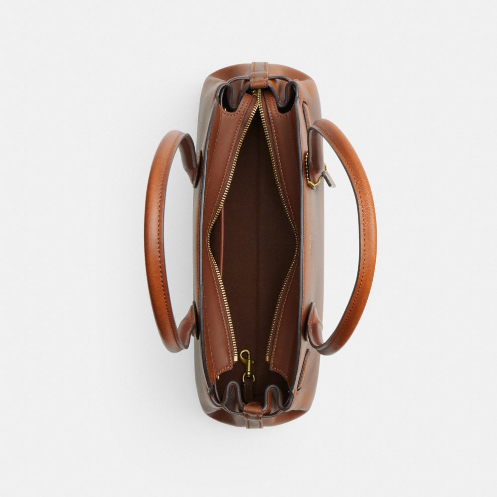 Женские сумки Coach Empire Carryall 34 In Loved Leather — фото 4