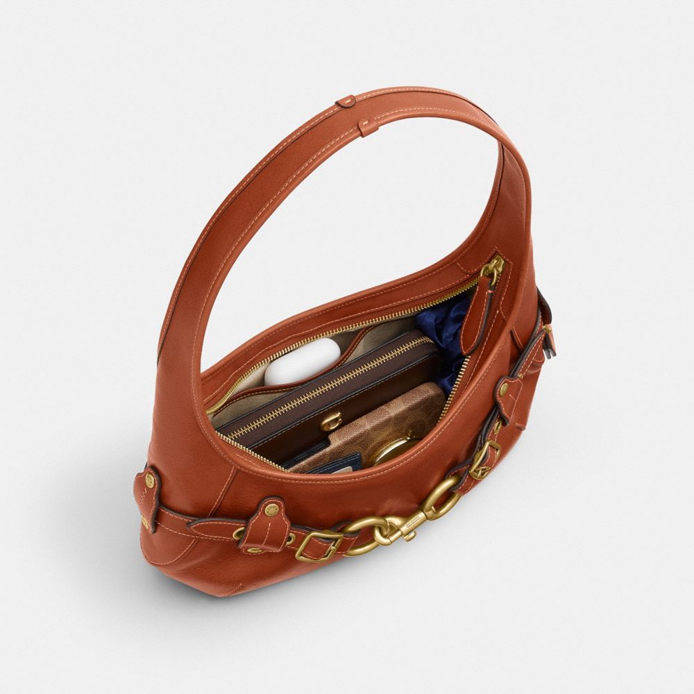 Женские сумки Coach Belted Ergo Shoulder — фото 3