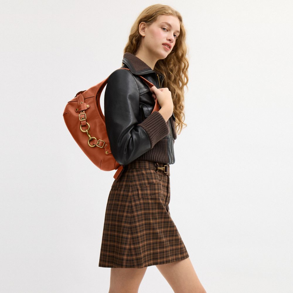 Женские сумки Coach Belted Ergo Shoulder — фото 6