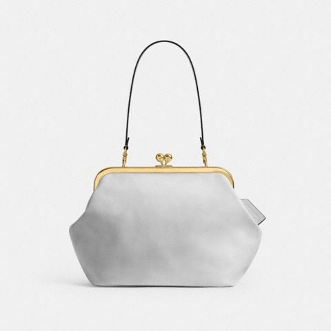 Женские сумки Coach Kisslock Frame 27 In Loved Leather