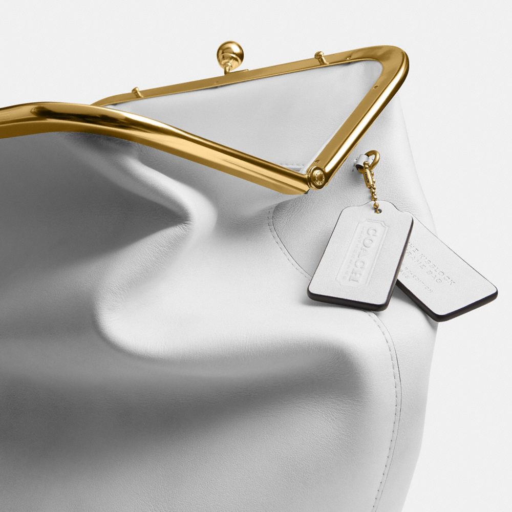 Kisslock Frame Bag 27 In Loved Leather