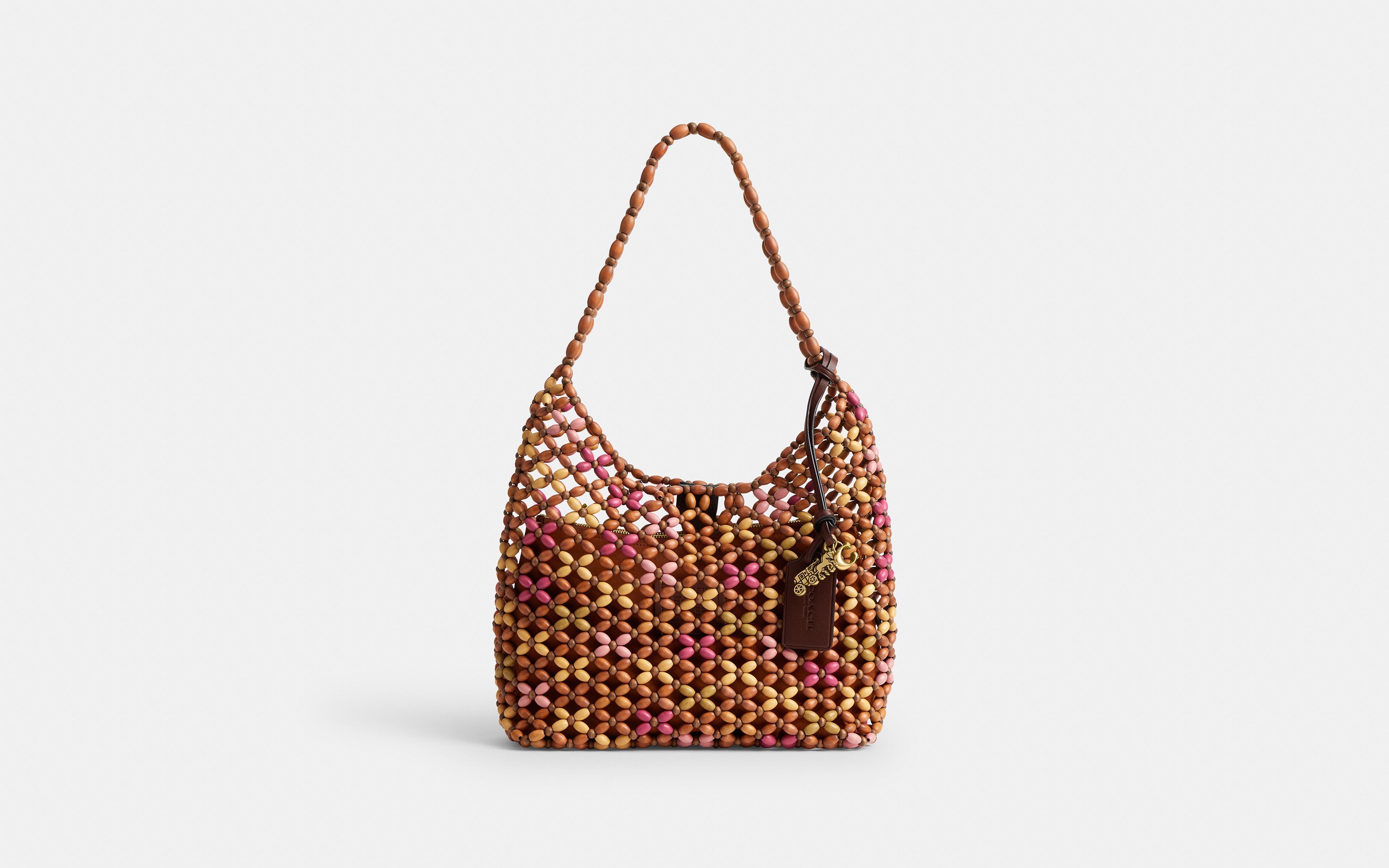 Brooklyn Shoulder Bag 28 With Wooden Beading