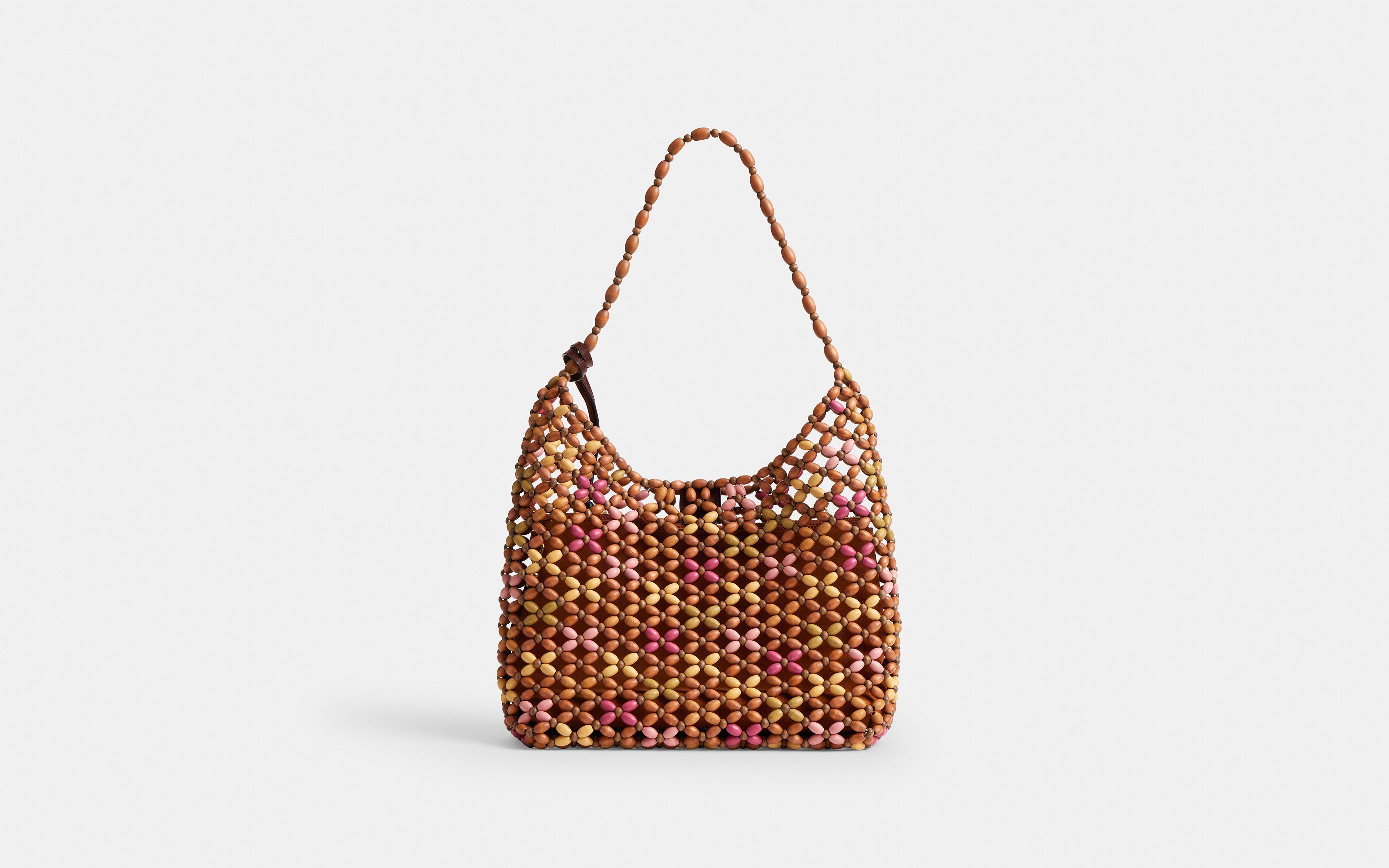 Brooklyn Shoulder Bag 28 With Wooden Beading