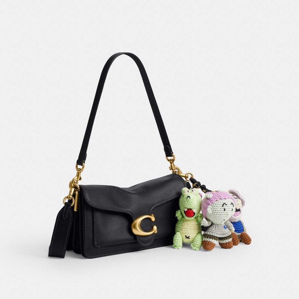 Женские сумки Coach Brain Dead Soft Tabby Shoulder 26 With Charms — фото 2