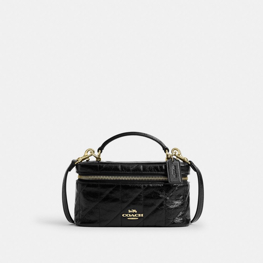 服/ファッション COACH Maddy14502218 Coach MEDIUM 10330 65th Anniversary Mandy Vintage Black Leather