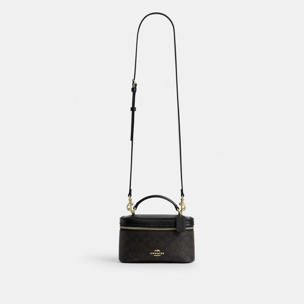 Rainer Crossbody Bag 18 Signature Canvas