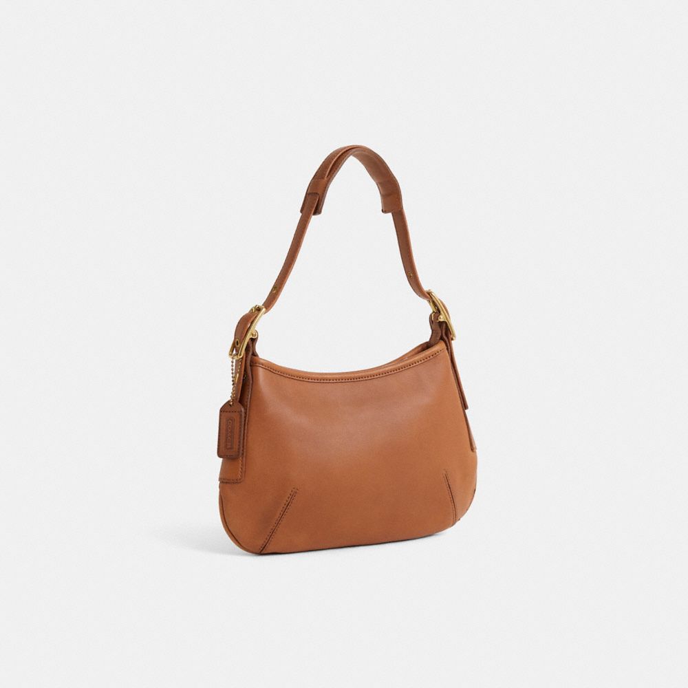 COACH®,Vintage Legacy Slim Mini Bag,Taupe,Angle View