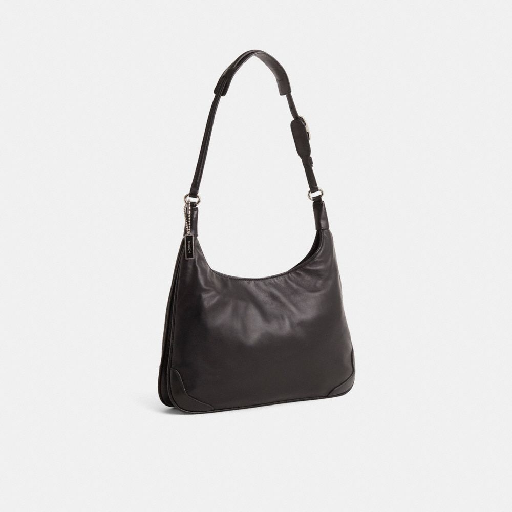 COACH®,Vintage Girlie Bag,Black,Angle View