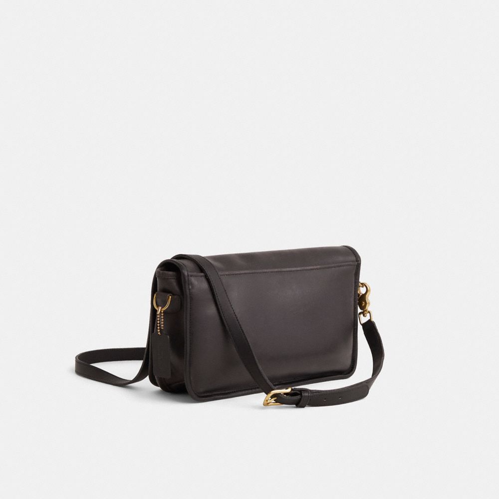 COACH®,Vintage Convertible Clutch,Black,Angle View