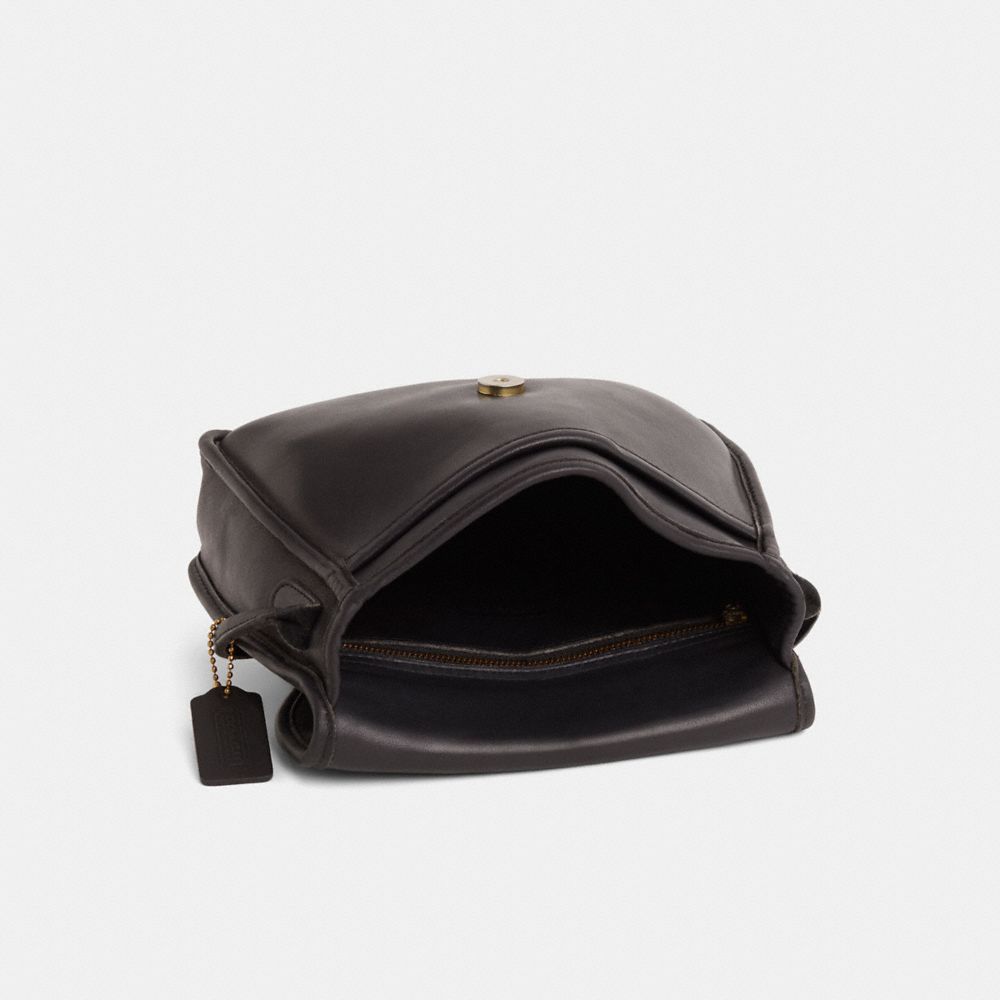 COACH®,Vintage Lindsay Bag,Black,Inside View,Top View