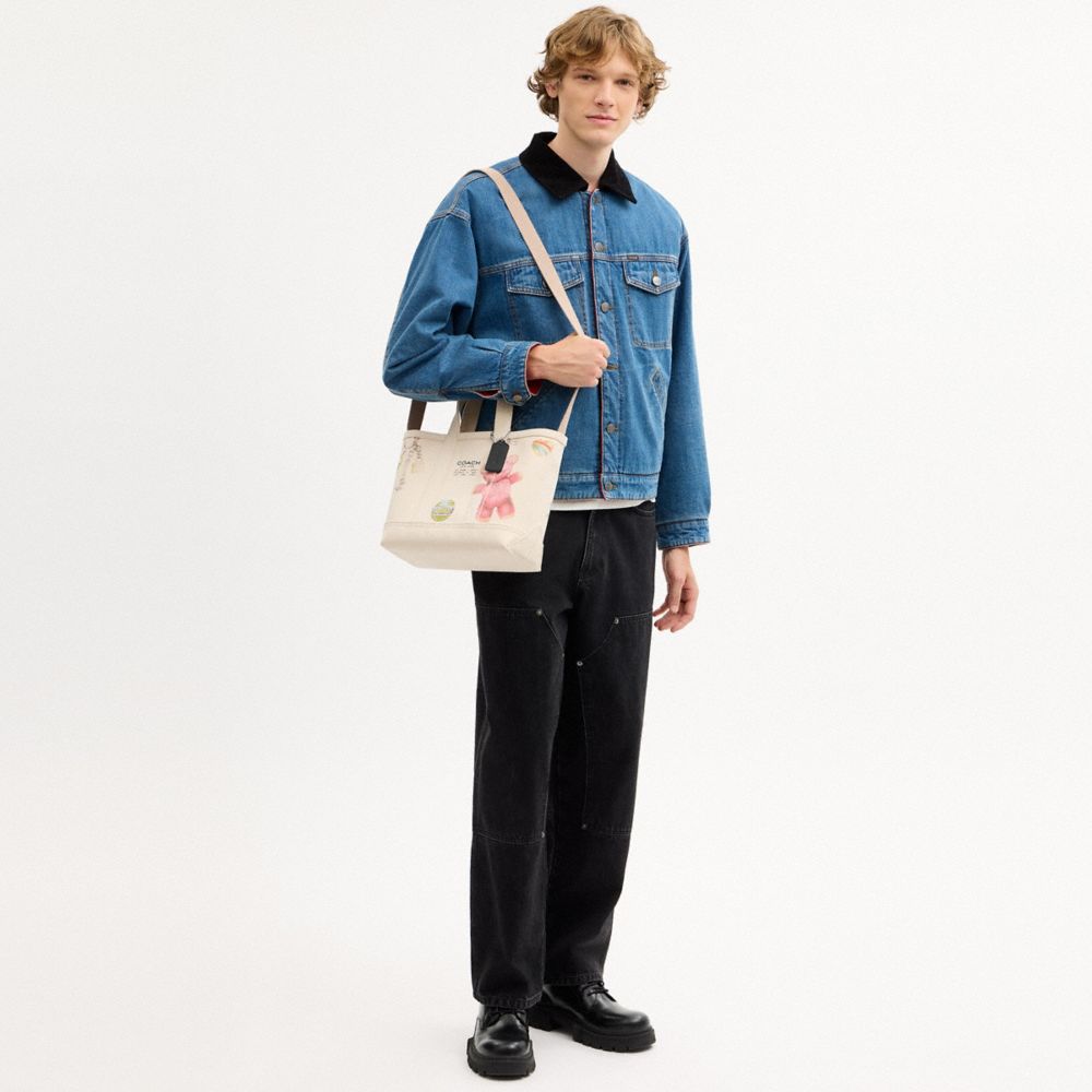 Мужские сумки Coach Utility Tote 27 With Sketch Print — фото 4