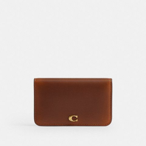 Женские кошельки Coach Essential Slim Card Case In Loved Leather